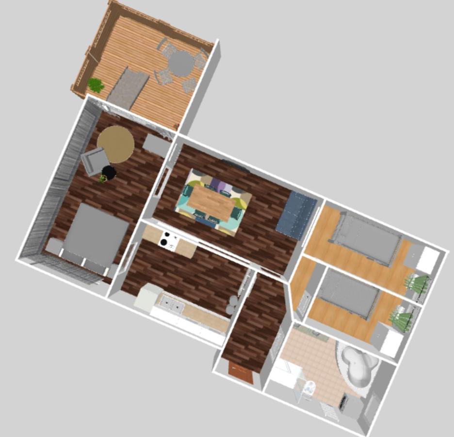 Apartment Humboldt 3 Schlafzimmer,Wifi, Netflix Parken, Terrasse, Klimatisiert, Naehe Zentrum Jena Dış mekan fotoğraf